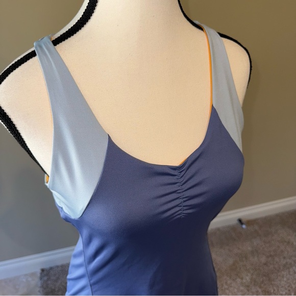 Columbia Women's Blue and Light Gray Tank Top - Picture 3 of 11
